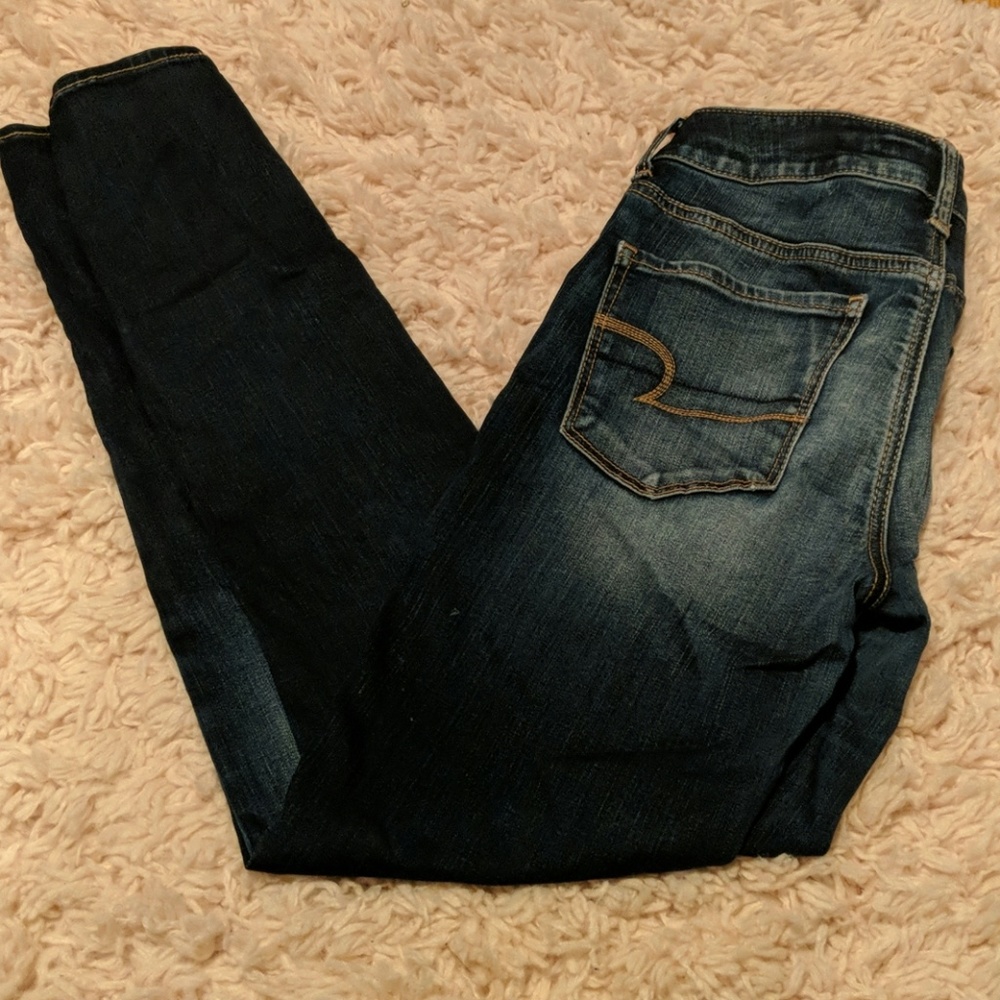 American eagle hi rise jeggings size 4
